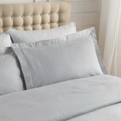 Prevleke za vzglavnik iz damasta v kompletu 2 ks 75x50 cm Satin Stripe – Catherine Lansfield