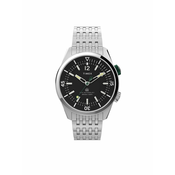 Timex Ročna ura Waterbury TW2V49700 Srebrna