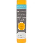 Silhouette Smooth Heat Transfer - 22,9 cm x 0,9 m - Yellow