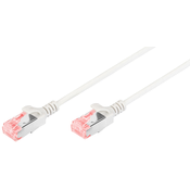 DIGITUS Digitus DK-1624-020S RJ45 omrežni kabel\, Patch kabel CAT 6 U/FTP 2.00 m siva zaščiten\, brez halogena\, dvojno oklopljen 1 kos, (20418149)