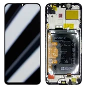 HONOR Originalni Honor 70 Lite LCD zaslon s steklom na dotik, ohišje, 5000 mAh baterija, (20886309)