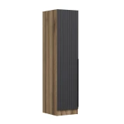 Hanah Home Garderober Minar Kale-8760, 45x210x52 cm, Antracit-braon