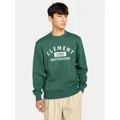 Element Majica dugih rukava Home Team Cr ELYSF00299 Zelena Regular Fit