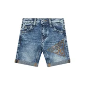 Guess Jeans kratke hlače N5GD16 D41E0 Modra Regular Fit