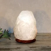 Wagner Life Svetilka iz kristalne soli Rock White Line, 2-3 kg - Dnevna soba/jedilnica - bela - Kamen