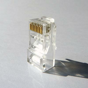 DATACOM RJ45 UTP priključek 8p8c Cat6 kabel 10pcs ni zložen