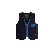 Desigual Brezrokavnik modra / temno modra