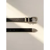 ARMIE Pas The Walker Leather Belt črna