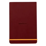 Notes 9x14, Rhodiarama, diktando crte, tvrdi uvez, bordo