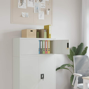 Ormaric za spise svjetlosivi 90 x 40 x 40 cm celicni