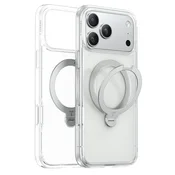 Premium ovitek Torras Ostand Spin za iPhone 17 Pro Max/18 Pro Max - clear