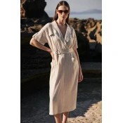 Marisse Womens Dress L-Su-4313 L.Beige