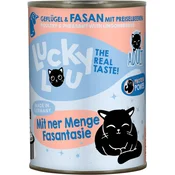 Lucky Lou Life Stage mačja hrana Adult - perutnina in fazan - 400 g