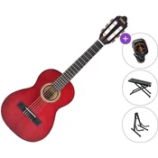 Valencia VC201 SET Trans Wine Red 1/4 klasicna gitara za djecu