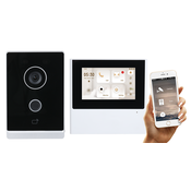 POLICEtech VDO2001G-WP + VDI2004L-WP VIDEO INTERKOM, portafon, IP, PoE, IOS, Android, alarm, kamera, video nadzor