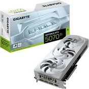 Gigabyte Graficka kartica nVidia GeForce RTX 5070 Ti EAGLE ICE, 16GB, 256bit, 750W