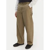 Quiksilver Jeans hlače Mercury Straight Out EQYNP03325 Bež Wide Leg
