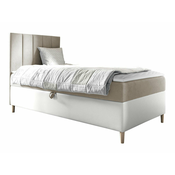 Boxspring postelja Baltimore 170 (Soft 017 + Fresh 1)
