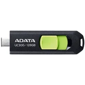 A-DATA USB tip C flash 128GB 3.2 ACHO-UC300-128G-RBK/GB crni