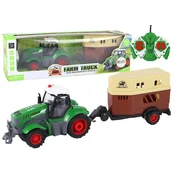 shumee RC traktor na daljinsko upravljanje, prikolica za kmetijski stroj na daljinsko upravljanje 1:24