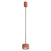 Sollux SL.2680 - Luster na sajli AURA 1xGX53/10W/230V crvena