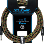 Kabel za gitaru Ibanez - SI20 CGR, 6.3mm, 6.1m, smeđi/zeleni