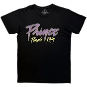 Prince Purple Rain 40th Anniversary (Back Print) Carbon Black L Majica