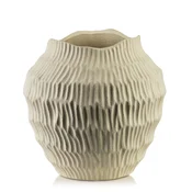 Mondex vaza poliresin Mondex Manon 19,5x19cm siva 1 kos, (5000305434)