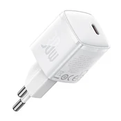 BASEUS CUBE PRO glavni punjac, Type-C prikljucak, 30 W, PD brzi punjac, BIJELA CCXF000302