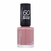 Rimmel London 60 Seconds Super Shine lak za nokte 8 ml nijansa 230 Mauve To The Music