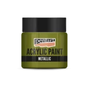 Akrilna barva kovinska - 50 ml - Zlati pridih