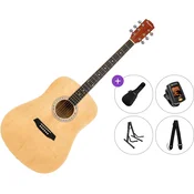 Pasadena PD-10 Premium SET Natural Akusticna gitara