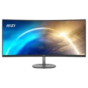 Zaslon MSI PRO MP341CQ 34.18/UWQHD/100Hz/1ms MPRT/Ukrivljen/črn