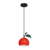 Luster na sajli APPLE 1xE27/15W/230V crvena