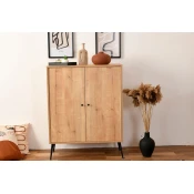 Hanah Home Komoda Calvin, 90x105x41 cm, Boje hrasta
