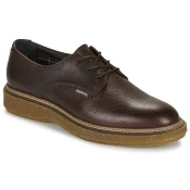 Barbour za moške. MFO0819 Usnjeni čevlji Harefield Derby rjave barve (43), Rjava, Ravna stran, Čipke, Priložnostno