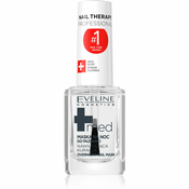 Eveline Cosmetics Nail Therapy Med+ maska za spanje za poškodovane nohte 12 ml