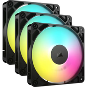 Corsair CO-9050181-WW 3x RS120 ARGB 120mm PWM-Triple Pack - Crni Ventilatori