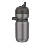 Antracitno siva plastična steklenica za vodo 600 ml Active – Mepal