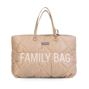 childhome® torba family bag quilted puffered beige