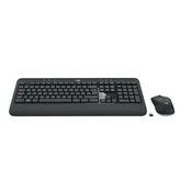 Logitech MK540 Advanced Set tastatura i miš, Bežični, QWERTY, Crni
