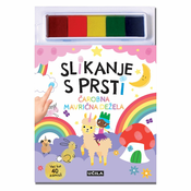 Učila Slikanje s prsti - čarobna mavrična