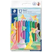 Barve voščene 12barv kartonska škatla rotacijski noris club staedtler 221 nwp12 blister