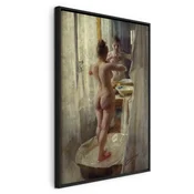 Slika - Anders Zorn – Tube 80x120 U crnom drvenom okviru