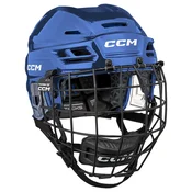 Hokejska čelada CCM Tacks 310 Royal Combo Senior S