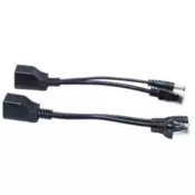 POE-INJ-SPLIT Gembird 12V passive POE Spliter kabl(RJ45 Input) , 1Pair (POE Splitter+POE Injektor)