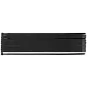 Kabelske vezi EXTREME 9,0 x 450 mm, črne, 50 kosov. 01-642