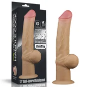 shumee Ročaj za penis Lovetoy dildo s priseskom 30,5 cm
