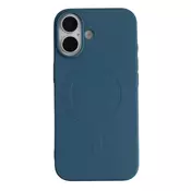 CELLECT Magnetski silikon case iPhone 17 plava