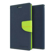 GOOSPERY preklopna torbica Fancy Diary Sony Xperia M4 Aqua - modro zelen
